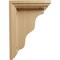 Ekena Millwork 3"W x 5"D x 7"H Hamilton Traditional Bracket, Cherry BKT03X05X07HACH - alternate 4